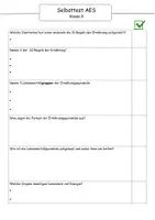 Vorschau - Arbeitsblätter - Selbsttest/Selbstüberprüfung - Deckblatt