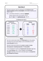 Vorschau - Präsentationen/Tafelbilder - Latein: Übersicht Bildung und Verwendung des Futur II - Deckblatt