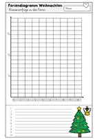 Vorschau - Arbeitsblätter - Ferienerlebnisse - Umfrage - ein Diagramm erstellen - Feriendiagramm - Seite 3