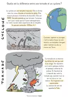 Aperçu - Fiches - Quelle est la différence entre une tornade et un cyclone ? - Page de couverture