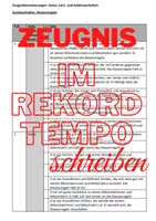 Vorschau - Lehrpläne/Lehrermaterial - Formulierungshilfen für das Halbjahreszeugnis: Sozial-, Lern-, und Arbeitsverhalten schnell beschreiben - Deckblatt