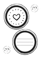 Vorschau - Mal- und Bastelvorlagen - Materialpaket: Liebe & Romantik - Seite 3