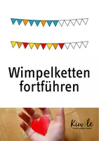 Vorschau - Arbeitsblätter - Wimpelketten fortführen – Karneval / Fasching / Geburtstag - Deckblatt