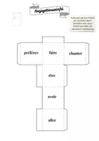 Vorschau - Spiele - Konjugationswürfel Französisch - Deckblatt