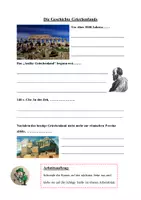 Vorschau - Arbeitsblätter - Geschichte des "Antiken Griechenlands" Jg. 5+6 - Deckblatt
