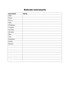 Vorschau - Anderer Materialtyp - Referate Instrumente Liste - Deckblatt