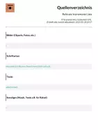 Vorschau - Anderer Materialtyp - Referate Instrumente Liste - Seite 1