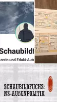 Vorschau - Präsentationen/Tafelbilder - Die NS Außenpolitik im animierten PowerPoint-Schaubild Phase 1 und 2 - Deckblatt