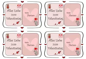 Vorschau - Bildkarten - Grüße zum Valentinstag, Tee, Teebeutel - Seite 2