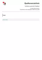 Vorschau - Arbeitsblätter - Verbesserung Audio-Feedback - Seite 1