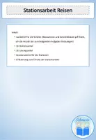 Vorschau - Stationenlernen - Stationsarbeit Rechtschreibung Reisen - Seite 2