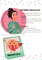Vista previa - Hojas de trabajo - Gramática análisis morfológico - página 1