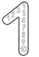 Vorschau - Arbeitsblätter - Multiplikation / Einmaleins - Zahlenposter in 5 verschiedenen Versionen - Seite 3