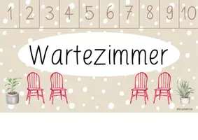 Vorschau - Anderer Materialtyp - Wartezimmer (Warteschlange, Classroom Management) - Seite 1