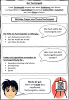 Vorschau - Stundenentwürfe - Das Taschengeld BwR 7 II Lehrplan Plus - Seite 1