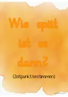 Vorschau - Stationenlernen - Materialpaket: Klettmappen Zeitdauer/Zeitspanne - Seite 1
