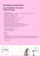 Vorschau - Mal- und Bastelvorlagen - Valentinstagskarte - 2 Designs - Teil 4 - Seite 3