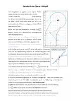 Vorschau - Arbeitsblätter - Analytische Geometrie - ein Minigolf Minigame mit Aufgabe (Software) - Seite 2