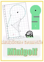 Vorschau - Arbeitsblätter - Analytische Geometrie - ein Minigolf Minigame mit Aufgabe (Software) - Deckblatt