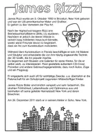 Vorschau - Arbeitsblätter - James Rizzi - Steckbrief & Weitermalbilder für den Kunstunterricht - Seite 3