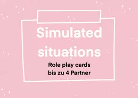 Vorschau - Arbeitsblätter - Simulated RolePlay - A birthday present for a friend - Deckblatt