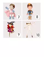 Vorschau - Arbeitsblätter - Lesespaziergang - Karneval/Fasching - 3-fach differenziert #euroflocken - Seite 2