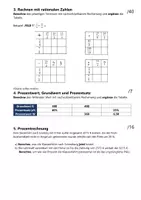 Vorschau - Stundenentwürfe - 7. Klasse Mathematik Lernkontrolle & Kompetenzraster - Seite 2