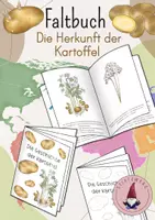 Vorschau - Stundenentwürfe - Faltbuch: Die Herkunft der Kartoffel/ Die Geschichte der Kartoffel - Deckblatt