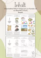 Vorschau - Stundenentwürfe - Faltbuch: Die Herkunft der Kartoffel/ Die Geschichte der Kartoffel - Seite 1