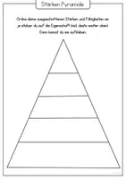 Vorschau - Arbeitsblätter - Stärken Pyramide 💪🏻💛 - Fähigkeiten erkennen & sortieren 🌱☀️ - Seite 3
