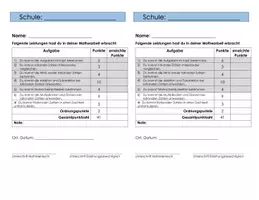 Vorschau - Merkblätter - Mathe Wortspeicher Brüche rechnen - Seite 3