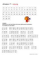 Vorschau - Arbeitsblätter - Geheimschrift Rätsel Piraten (2-fach differenziert) - Seite 3