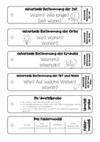 Vorschau - Merkblätter - Lernfächer zu den Satzgliedern - Seite 3