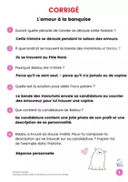 Aperçu - Feuilles d'exercices - Compréhension de Lecture SAINT VALENTIN Récit - Page 3
