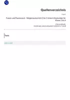 Vorschau - Unterrichtsreihen - Fasten-und Passionszeit - Religionsunterricht 2 bis 3 Unterrichtsstunden für Klasse 1 bis 4 - Seite 3