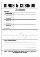 Vorschau - Arbeitsblätter - Sinusfunktion und Cosinusfunktion - Arbeitsblatt - Seite 2
