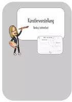 Vorschau - Arbeitsblätter - Künstlervorstellung Banksy - Deckblatt