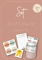 Vorschau - Stationenlernen - Unser Schätzglas - Deckblatt