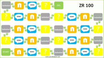 Vorschau - Spiele - Zahlen lesen, schreiben, Zahlenstrahl im ZR100 - Seite 2