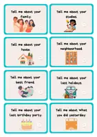 Vista previa - Tarjetas / Manipulativos - Speaking Cards - English - All levels - página 3