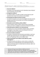 Vorschau - Arbeitsblätter - AB mit Fragen zum Thema "Golfstrom" + Lösungsblatt + Mindmap + Infografik - Seite 2