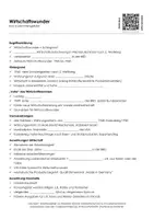 Vorschau - Arbeitsblätter - Wirtschaftswunder kurz zusammengefasst - Deckblatt