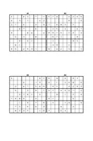 Vorschau - Arbeitsblätter - Sudoku Band III - Seite 1