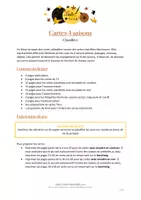 Aperçu - Apprentissages en autonomie - Cartes 4 saisons - Type Montessori - Page 1
