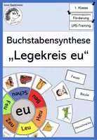 Vorschau - Fördermaterial/Inklusion - Buchstabensynthese: "Legekreis eu" - Deckblatt
