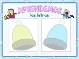 Vista previa - Juegos / Gamificación - JUEGO de LETRAS de INVIERNO - página 3