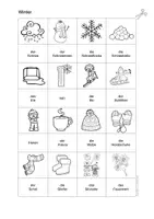 Vorschau - Arbeitsblätter - Deutsch/ DaZ - Winter - Arbeitsblätter - Sprachförderung, Stationen, Freiarbeit - Seite 1