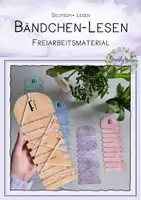 Vorschau - Stationenlernen - Bändchen-Lesen 1. Klasse Frohes Lernen - Deckblatt
