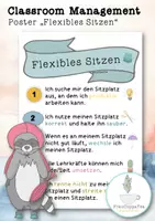 Vorschau - Poster - Poster Flexibles Sitzen Sitzordnung FrauCuppaTea - Deckblatt