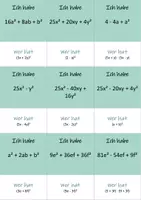 Vorschau - Spiele - Binomische Formeln - Ich habe…Wer hat…? (Mathematikspiel) - Seite 3